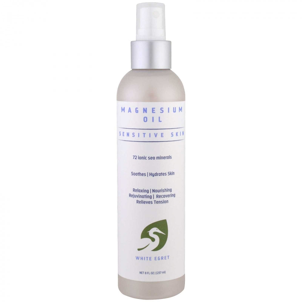 White Egret Pure Magnesium Oil 8 fl. oz./ 237ml MAG08 #02031