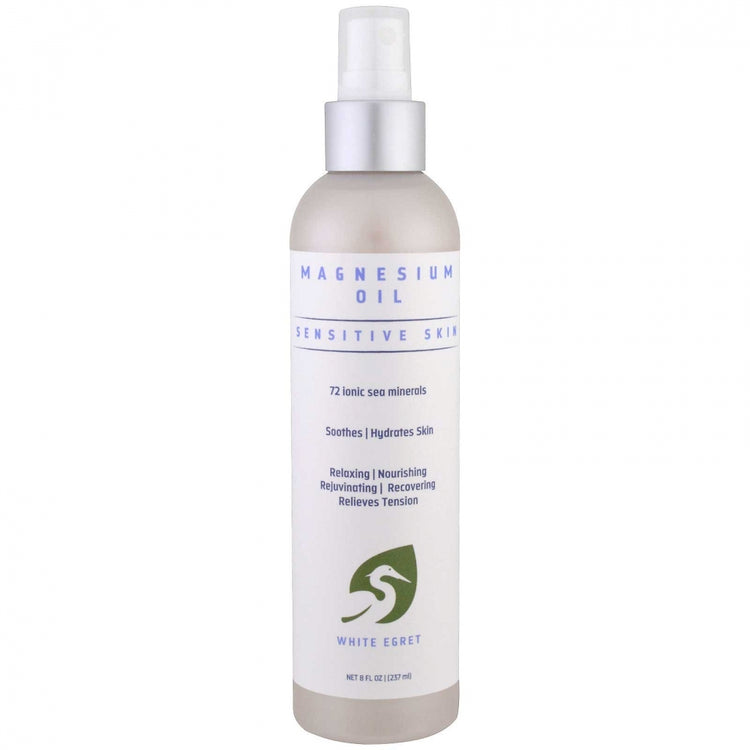 White Egret Pure Magnesium Oil 8 fl. oz./ 237ml MAG08 #02031