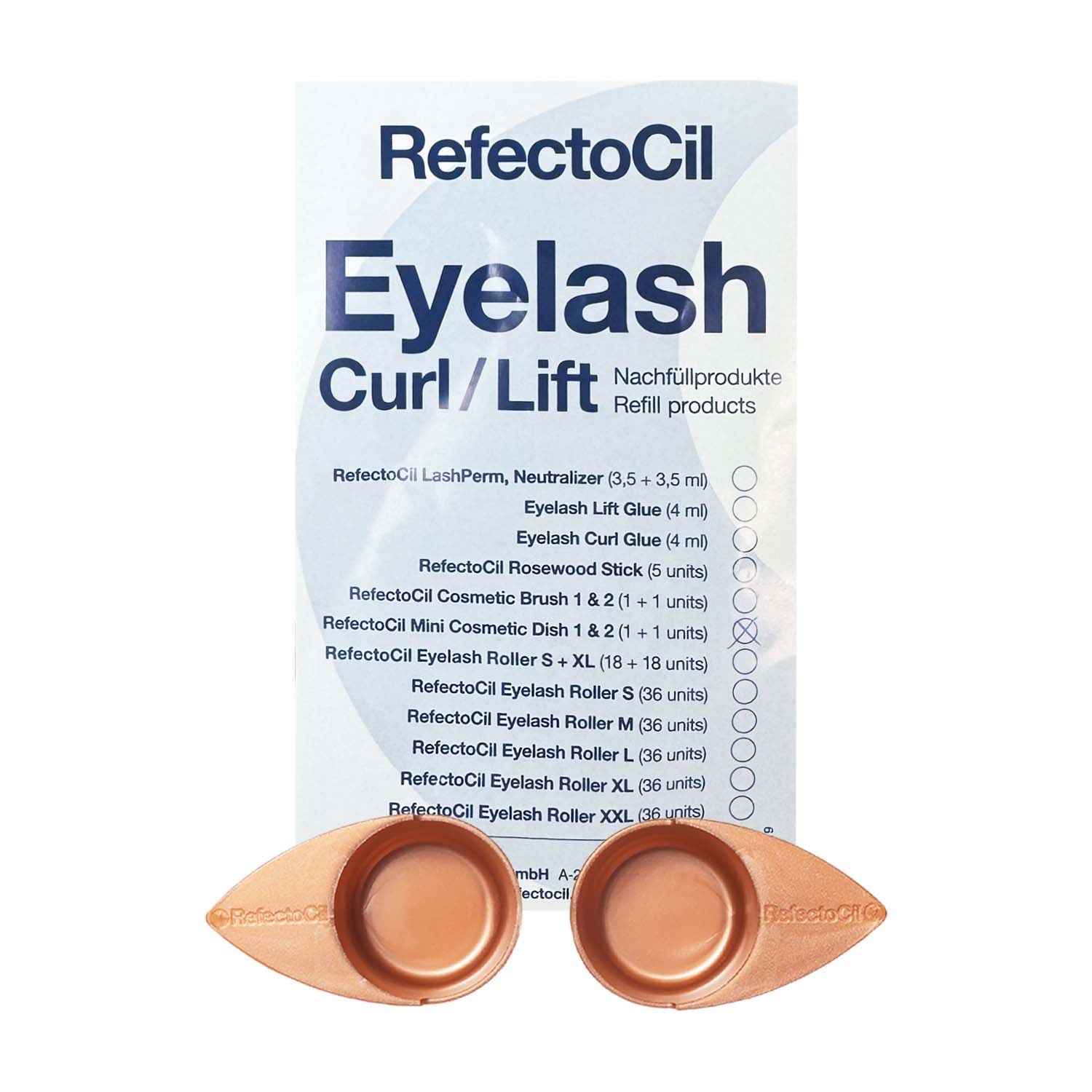 RefectoCil Eyelash Curl/Lift Refill Dish 2-Pack RC5505/05505