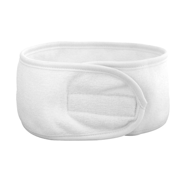 Silk B Terry Head Band Large Size White - 26009