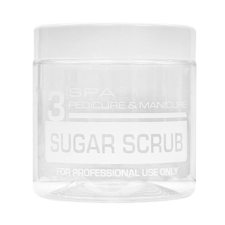 Berkeley Printed PET Jar Sugar Scrub 16 oz BJ213-3WH 00214