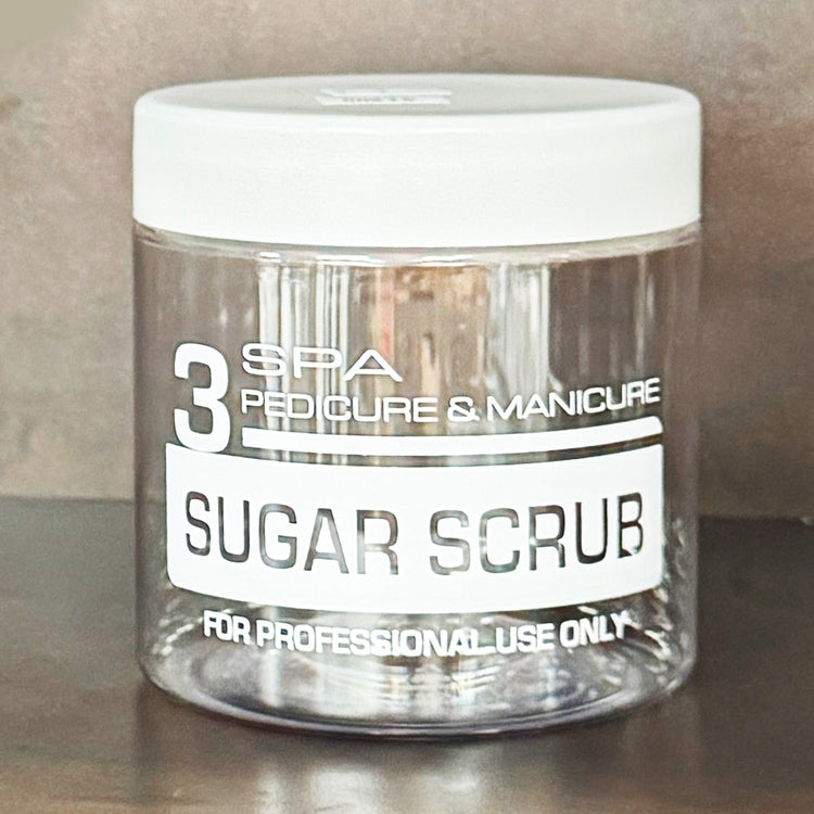 Berkeley Printed PET Jar Sugar Scrub 16 oz BJ213-3WH 00214