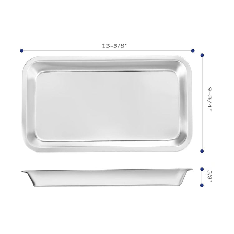 TECHMED Stainless Steel Instrument Tray 4261