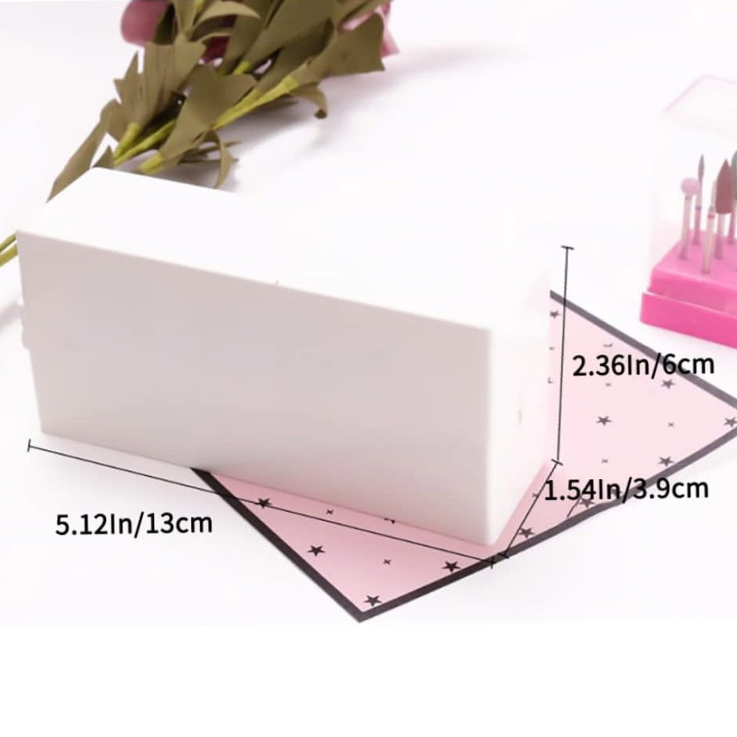 Cre8tion Nail Filing Bit Holder 30 Holes 10380