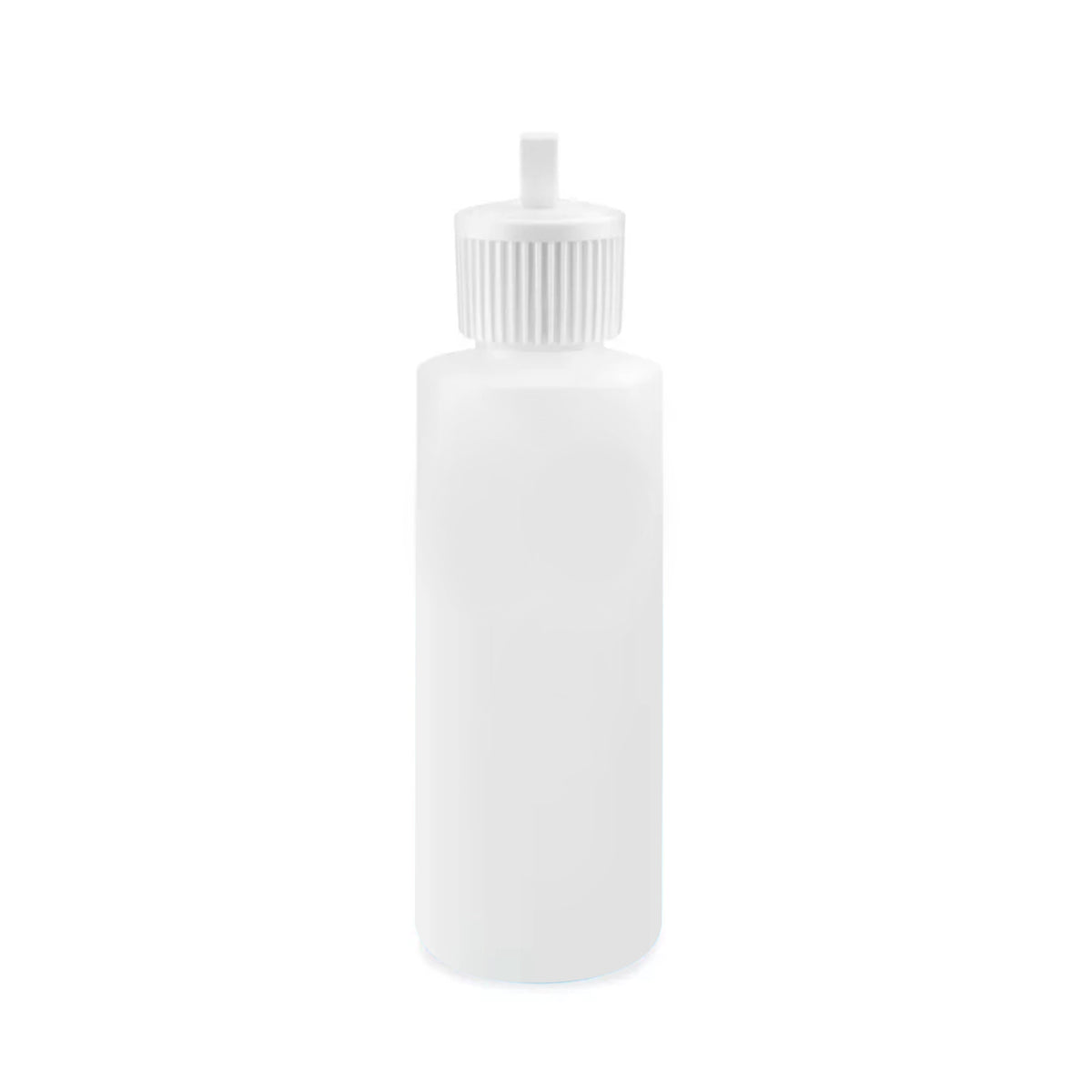 Bouteilles cylindriques naturelles - 120 ml, bouchon à clapet 14500