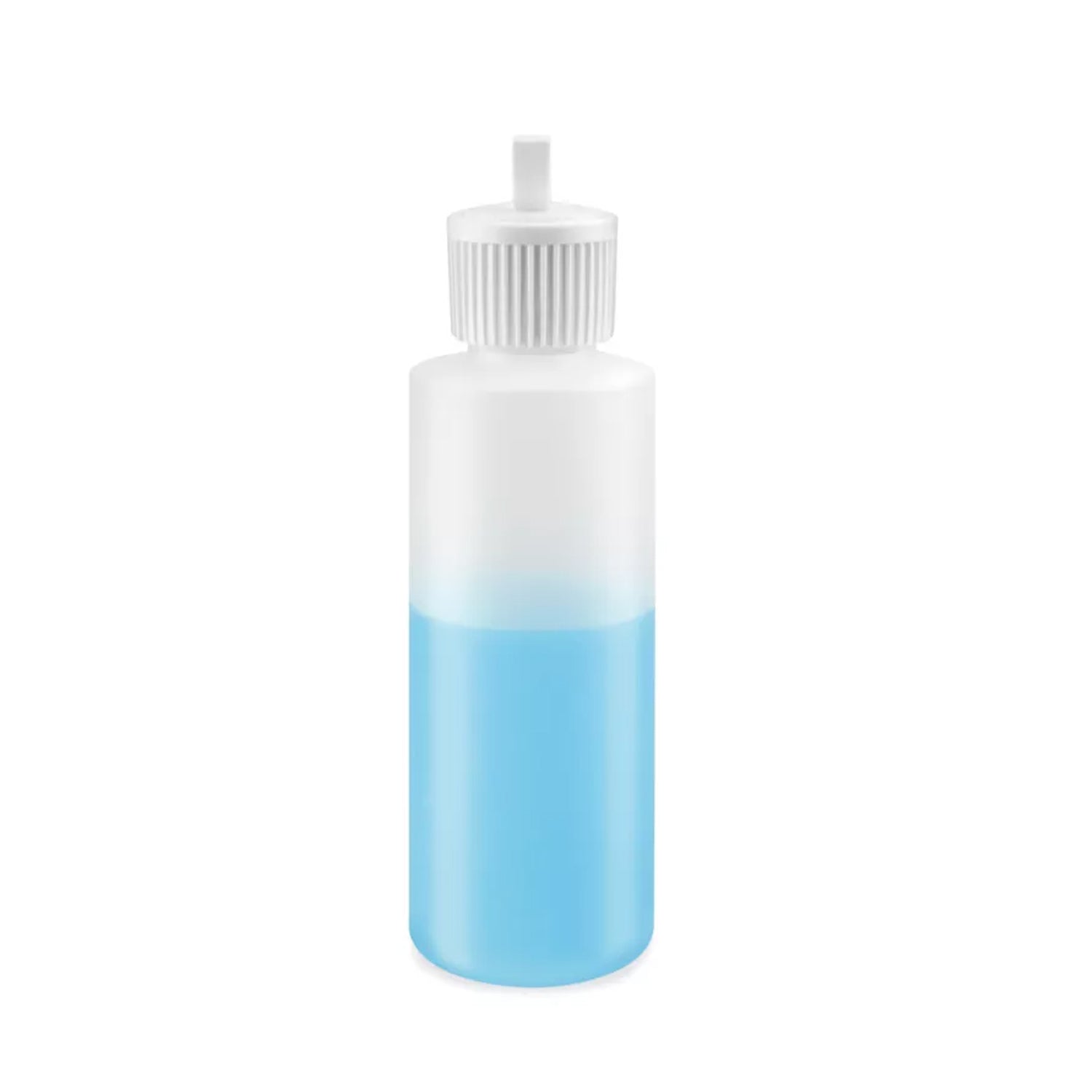 Natural Cylinder Bottles - 4 oz, Flip Top Cap 14500