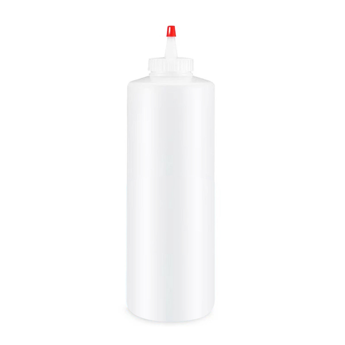 Plastic Squeezable Cylinder Bottle 12 oz 18125