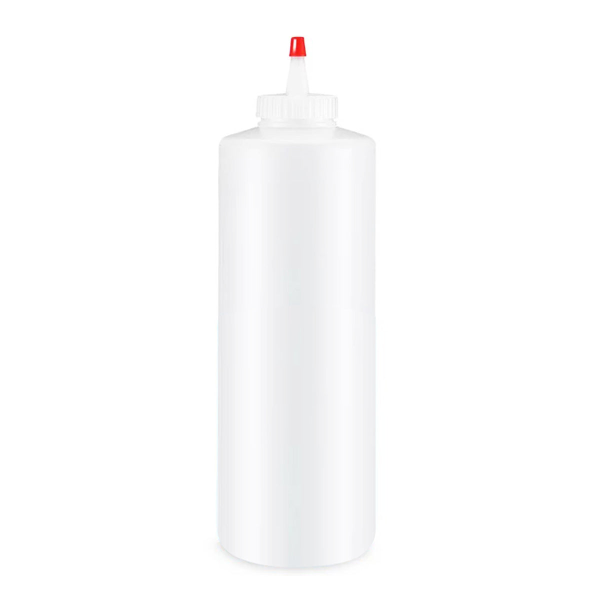 Plastic Squeezable Cylinder Bottle 16 oz 18126