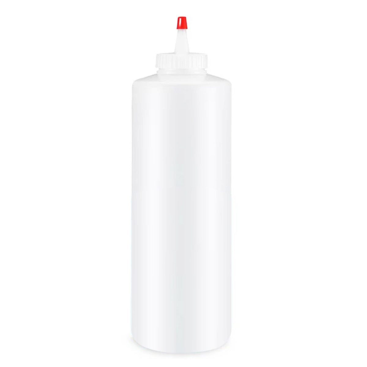 Bouteille Cylindrique Squeezable en Plastique 32 oz 18127