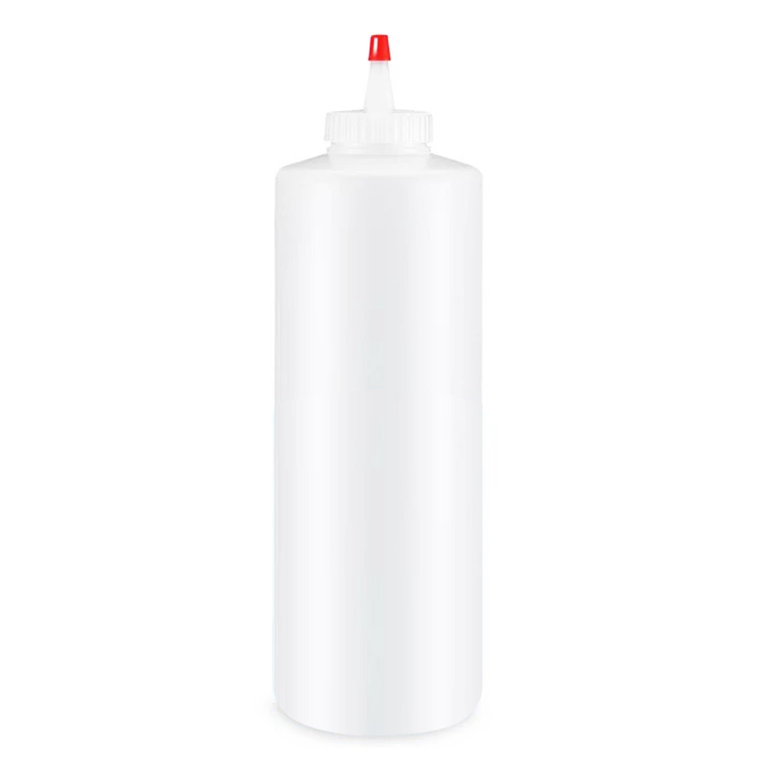 Plastic Squeezable Cylinder Bottle 32 oz 18127