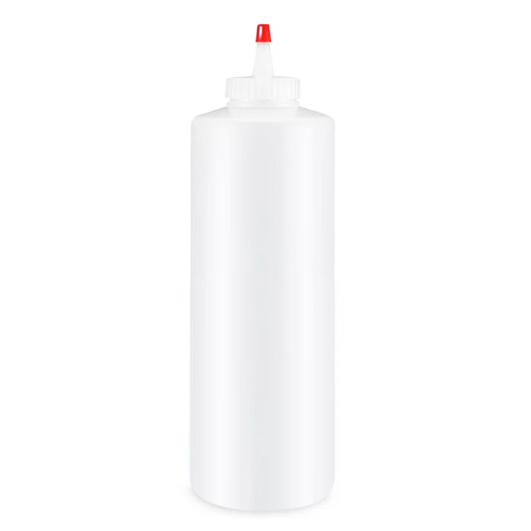 Plastic Squeezable Cylinder Bottle 32 oz 18127