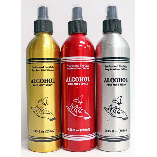 Berkeley Alcohol Fine Mist Spray Bottle 8.5oz - Red BT552-RE