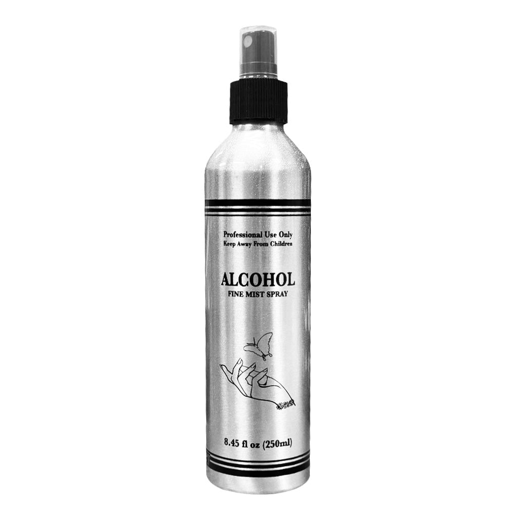 Berkeley Alcohol Fine Mist Spray Bottle 8.5oz-Silver BT552SV