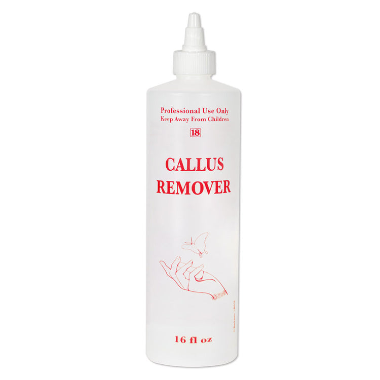 16oz Labeled Bottle With Cap - Callus Remover - LB518