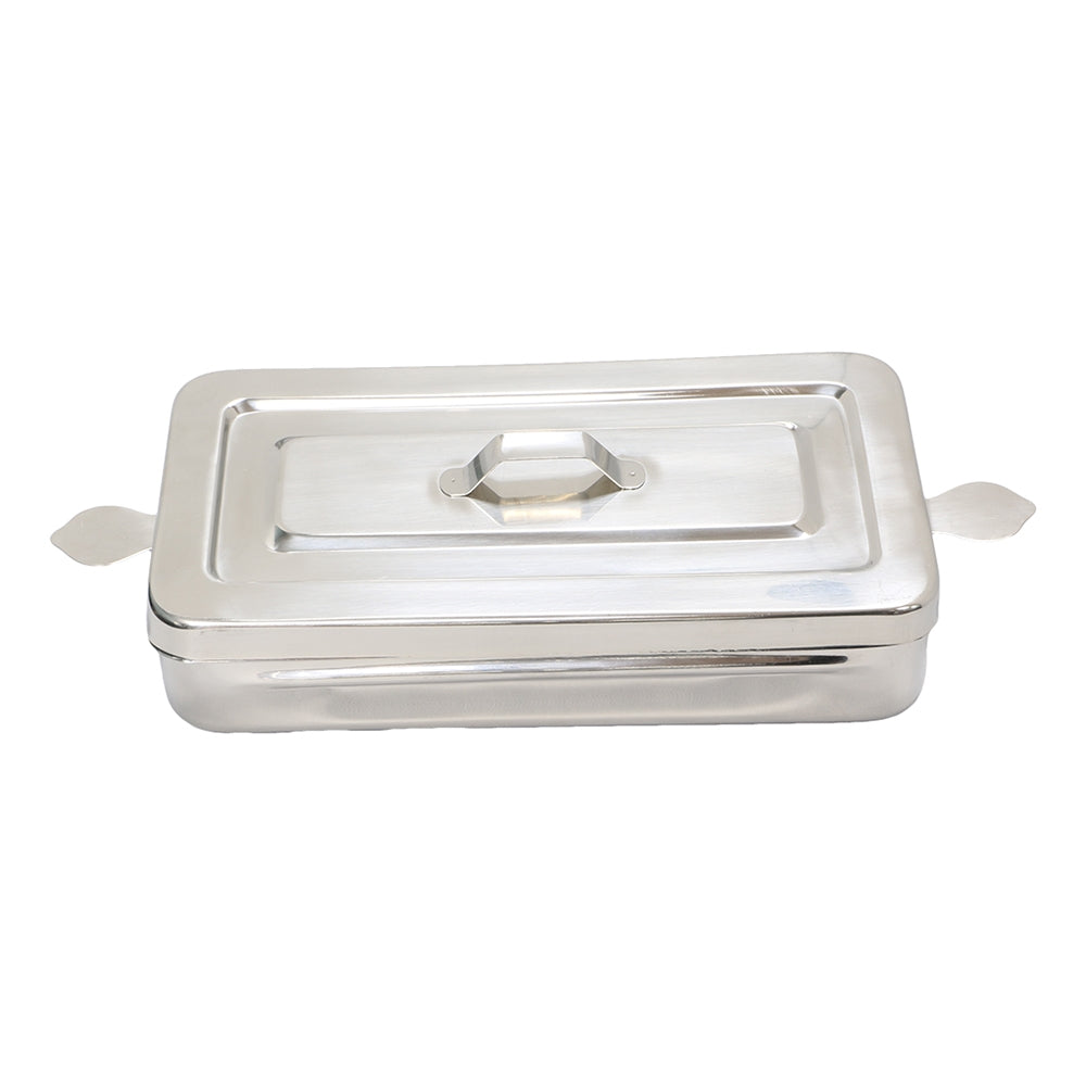 MBI-953 Instruments SterilizingTray with Cover 10"x4"x2"