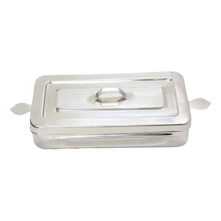 MBI-953 Instruments SterilizingTray with Cover 10"x4"x2"