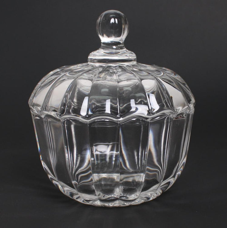 Berkeley Pumpkin Glass Jar & Cup W/Glass Lid 100ml 62375