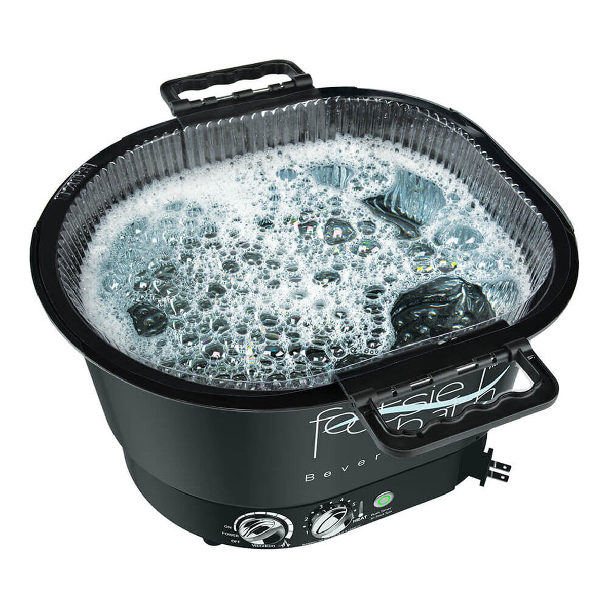 Footsiebath Plus Spa Black + 5 Liners FBI20TC-B GEN2