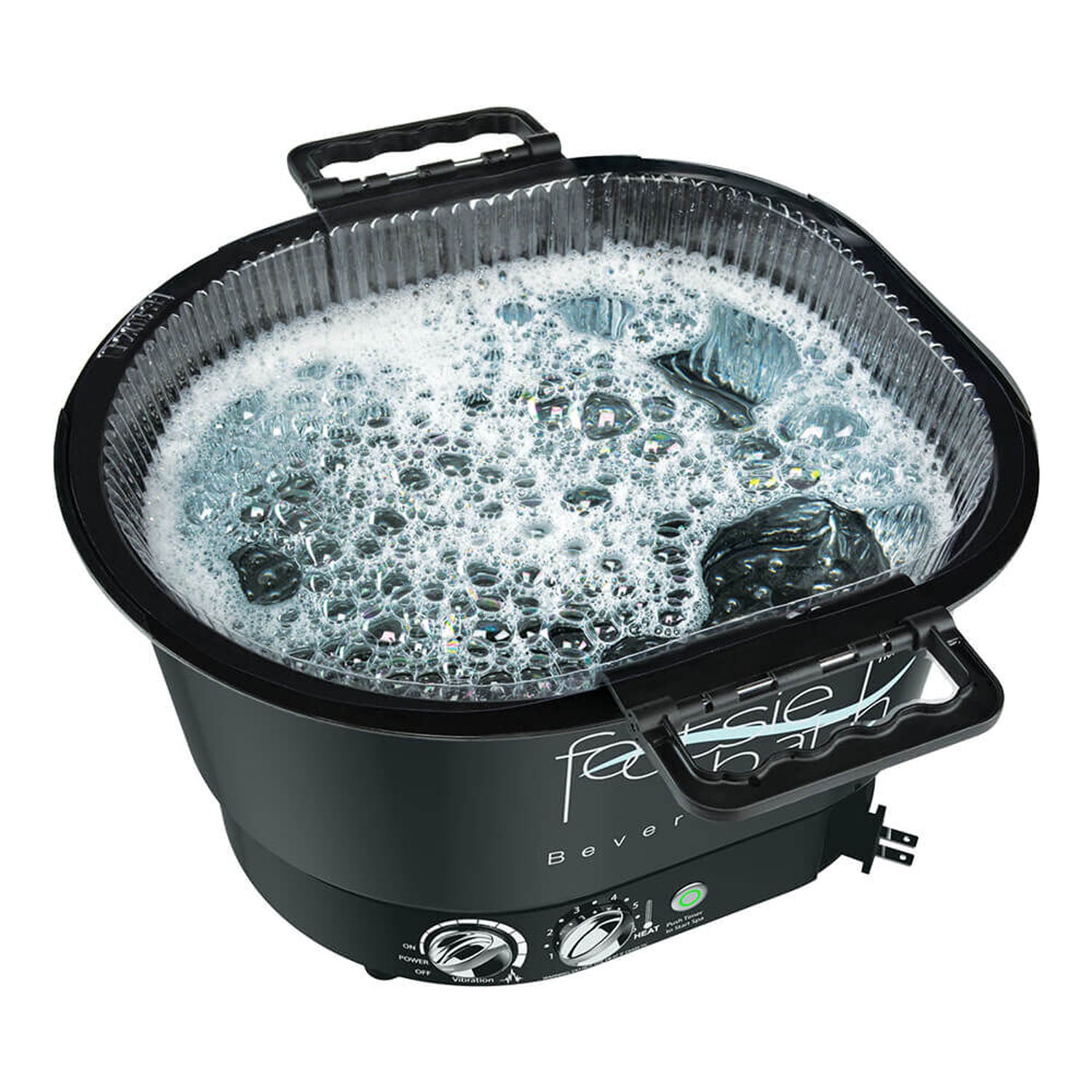 Footsiebath Plus Spa Black + 5 Liners FBI20TC-B GEN2