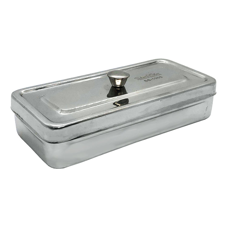 Silver Star S.S Sterilizing Box 7"x3.25"x1.5" Small SS1003