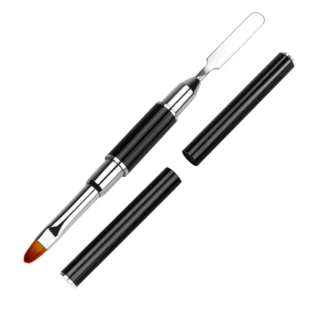 Pinceau Sél. Gel Poly Double Embout 2 EN 1 Design 00274