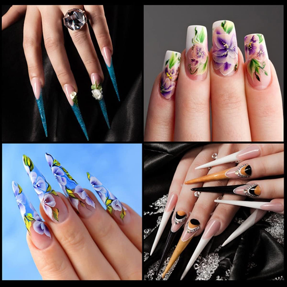 Pinceau Sél. Gel Poly Double Embout 2 EN 1 Design 00274