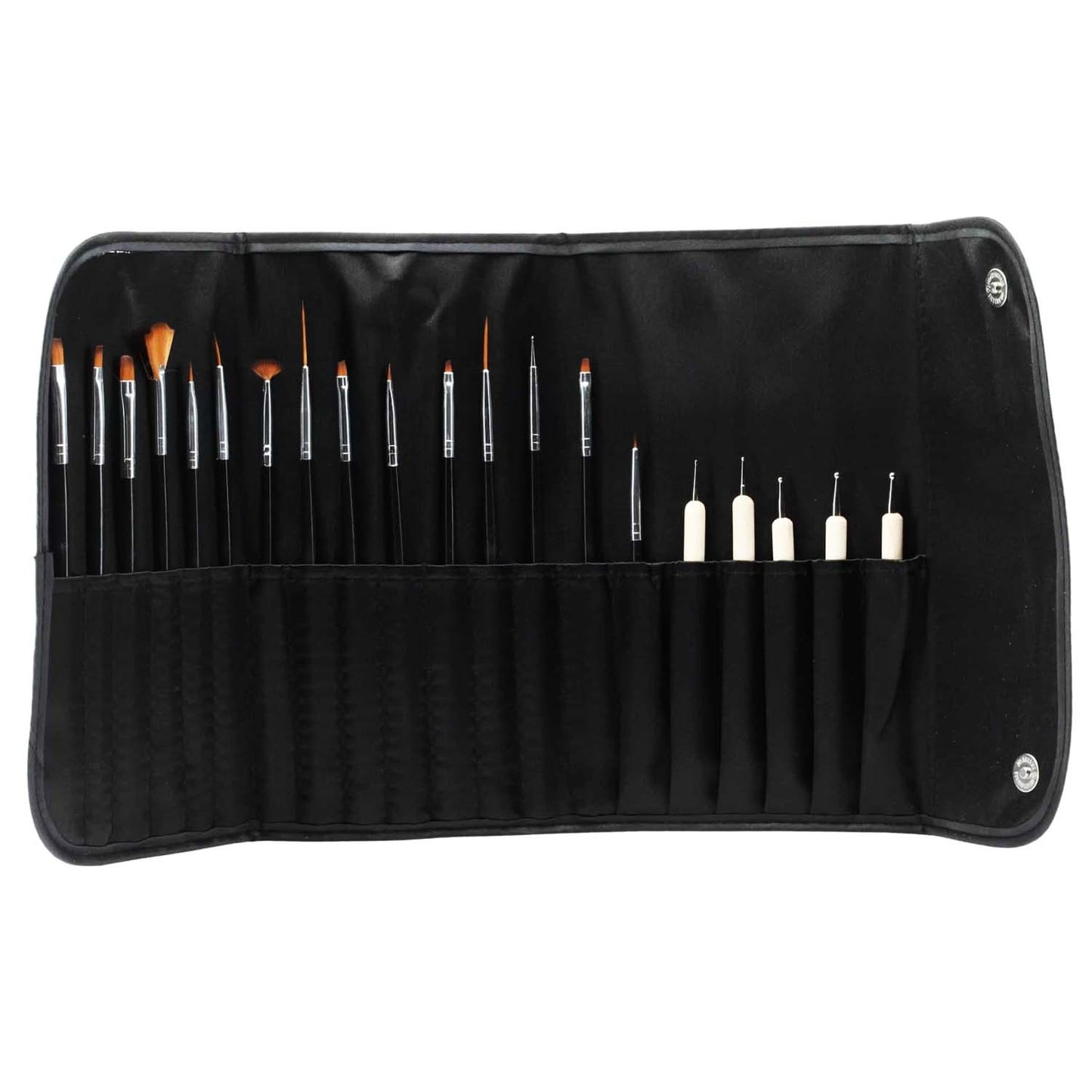 Cuccio Nail Art Brush Set 20pcs CPBR9008 17004