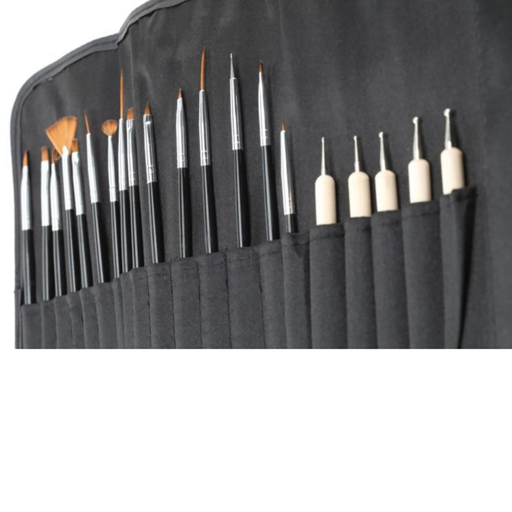 Cuccio Nail Art Brush Set 20pcs CPBR9008 17004