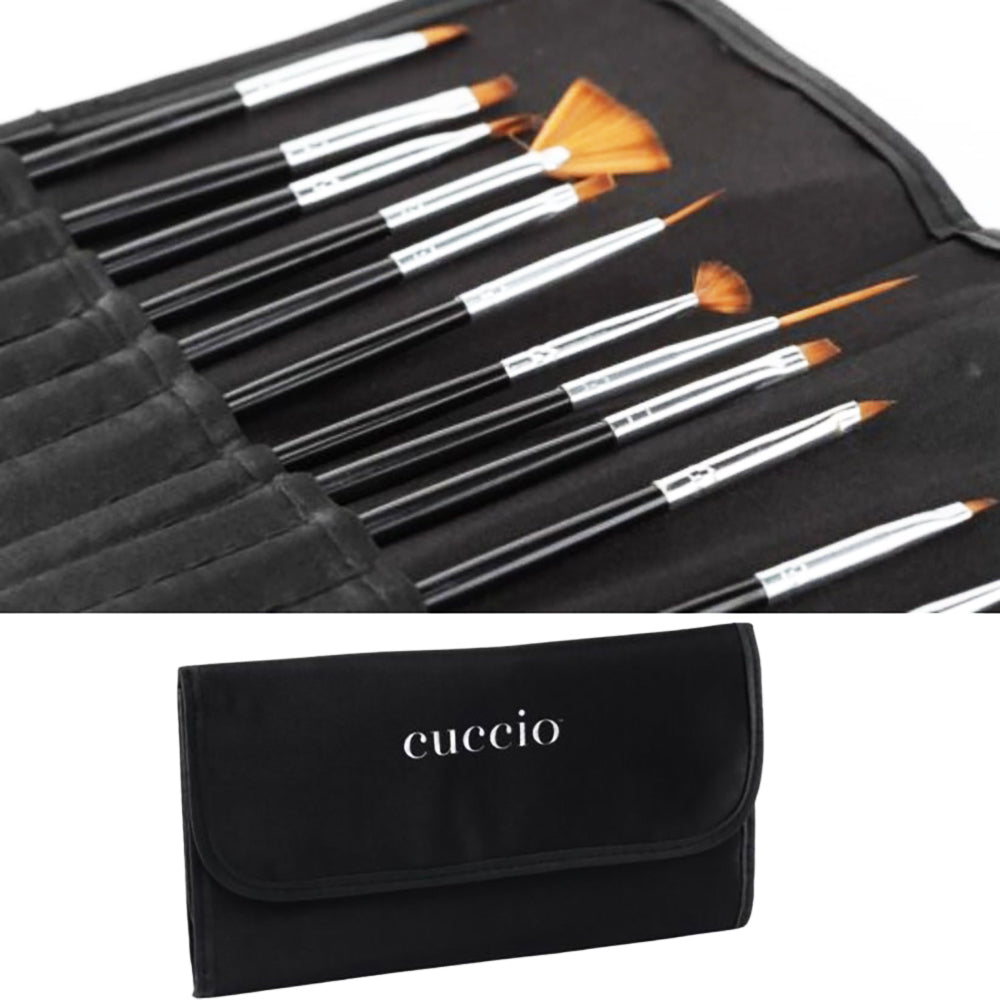 Bộ Cọ Vẽ Móng Cuccio Nail Art 20 cây CPBR9008 17004