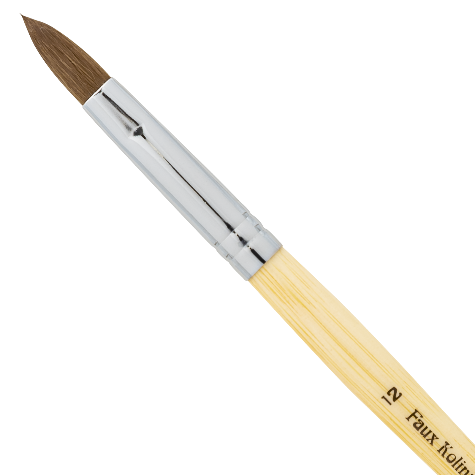 Americanails Faux Kolinsky Acrylic Brush Oval12 FK0012/41229
