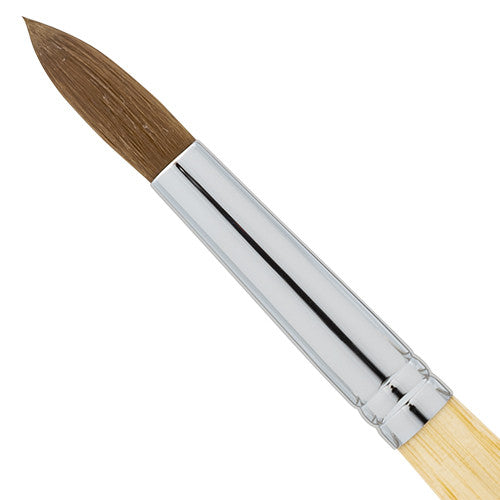 Americanails Faux Kolinsky Acrylic Brush Round 20 FK0020