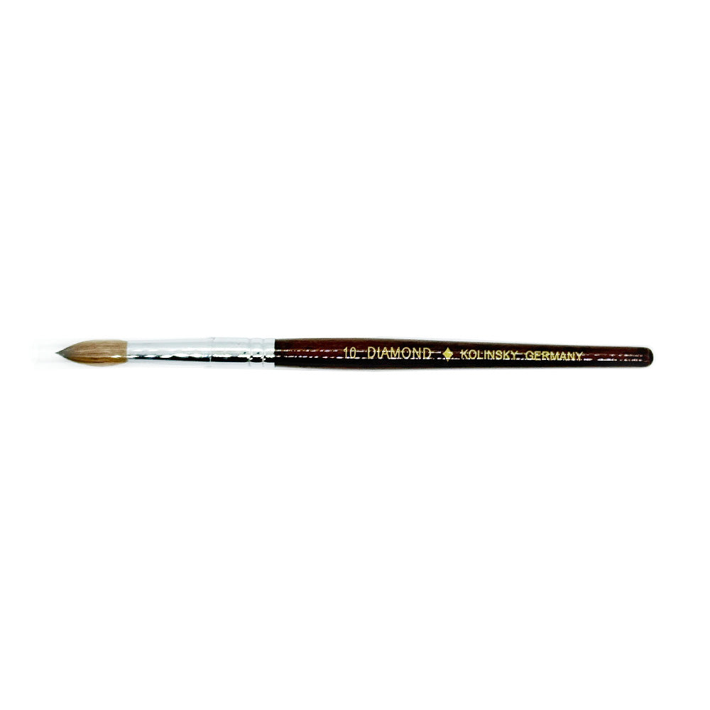 Diamond Kolinsky Germany Acrylic Brush #10 BB-D10BR