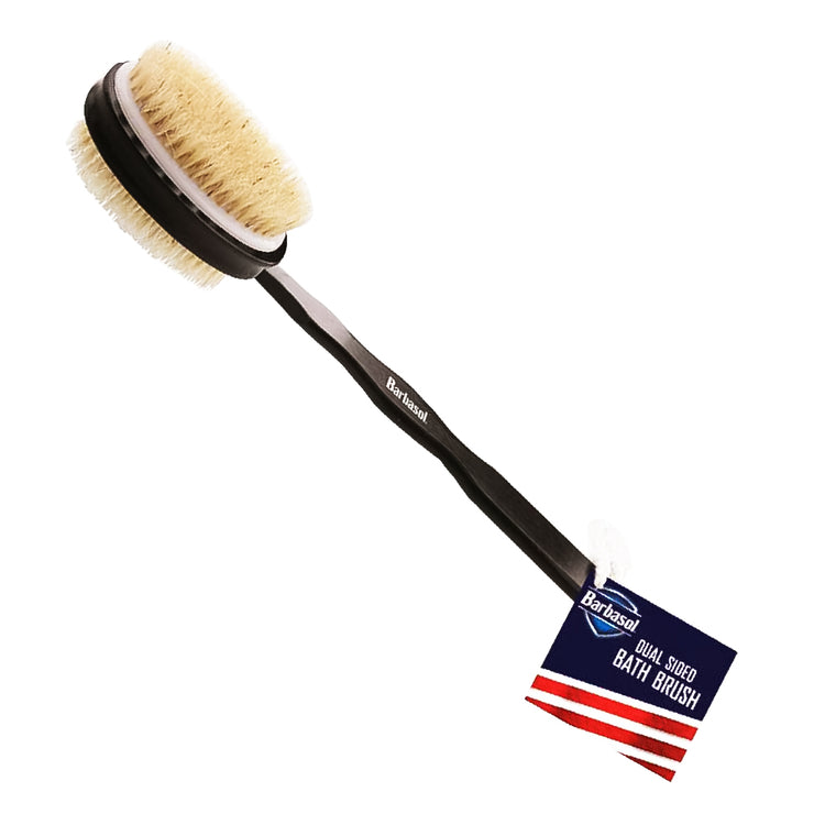 Barbasol Dual Sided Bath Brush CBG1-1009-BLK 84355