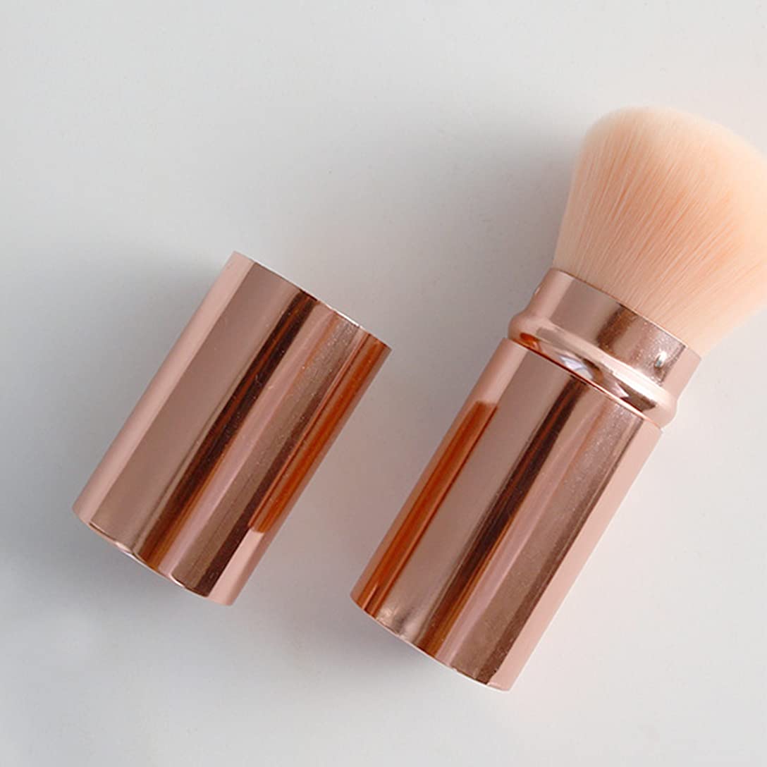 Ikonna Rose Gold Retractable Powder Brush PB-RRG 91116