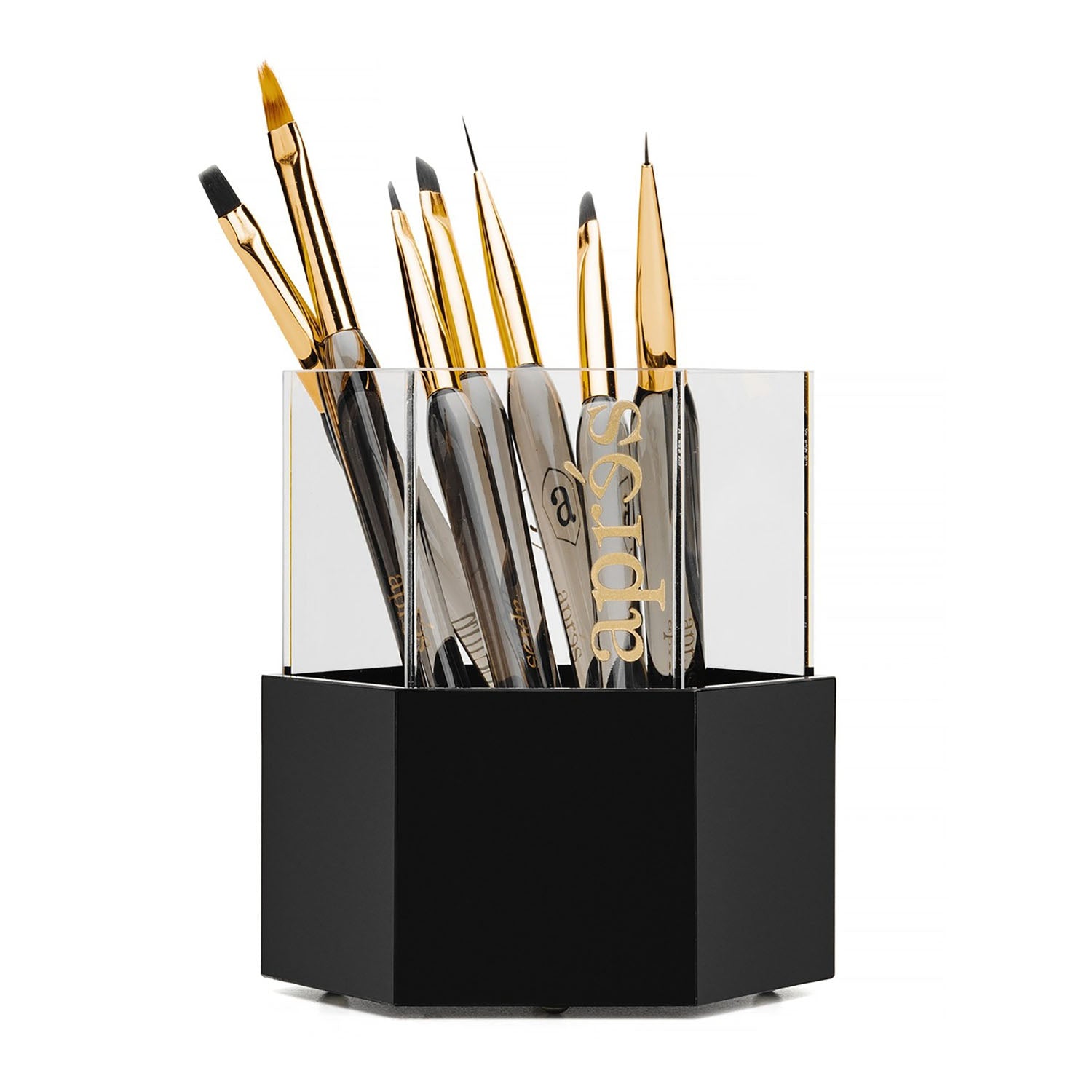 Aprés Art Brush Set - 7pcs With Holder AP-5BRS 19951