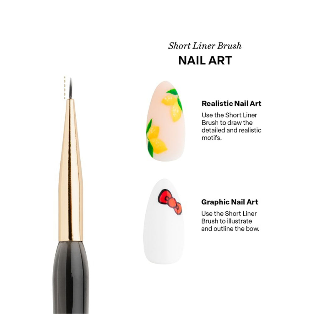 Pinceau pour Gel Art Apres - Pinceau court AP-5BRSL 42000