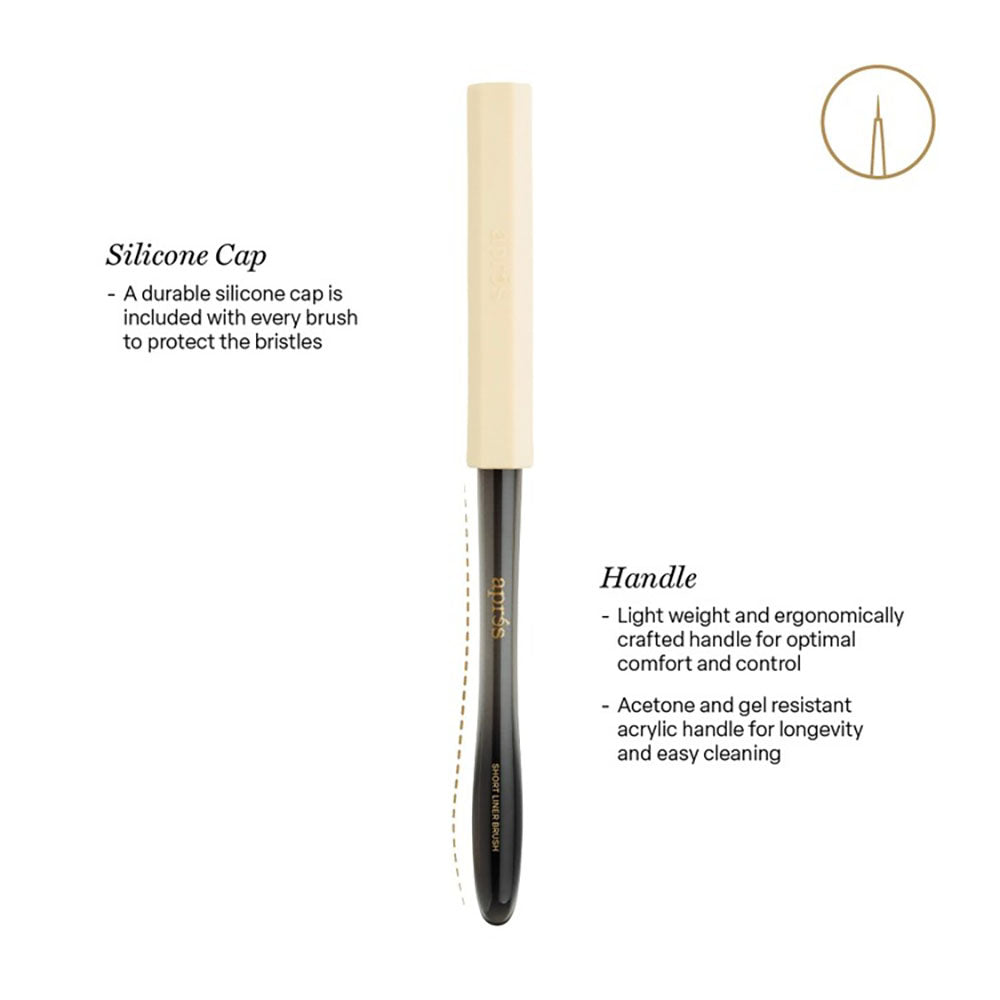 Pinceau pour Gel Art Apres - Pinceau court AP-5BRSL 42000