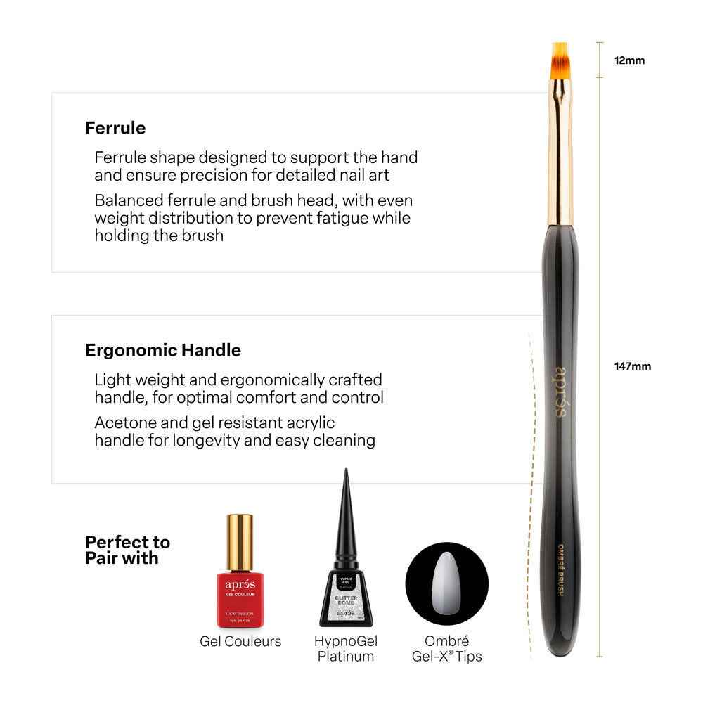 Apres Gel Art Brush - Ombre AP-5BRO 42050