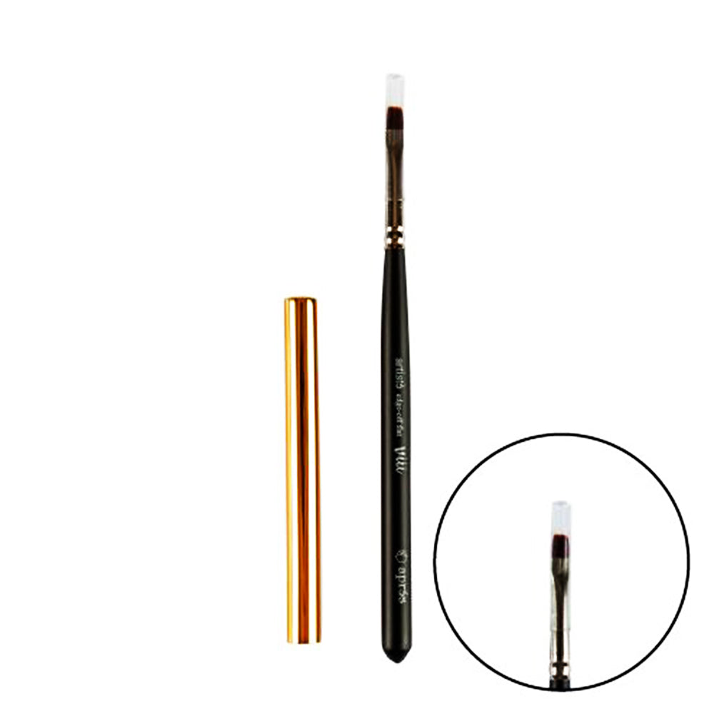 Cọ Vẽ Gel Apres Flat Edge-Off APBR08 / 95919
