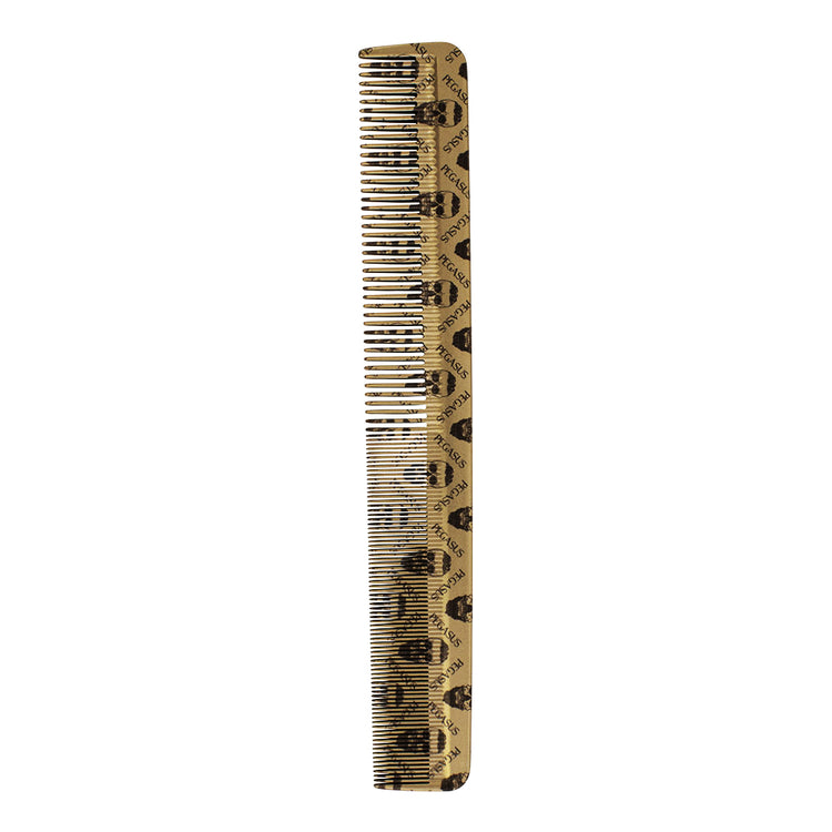 Pegasus Skulleto Cutting Comb 8.3" Gold PEGSK210GC/02738
