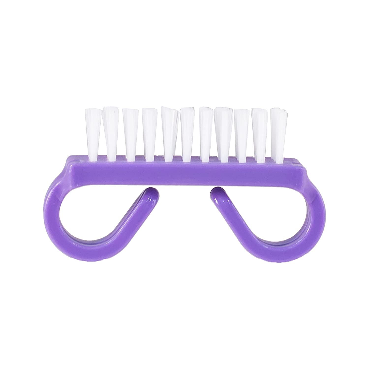 Dukal Nail Brush Purple Handle/White Nylon NB3381 01336