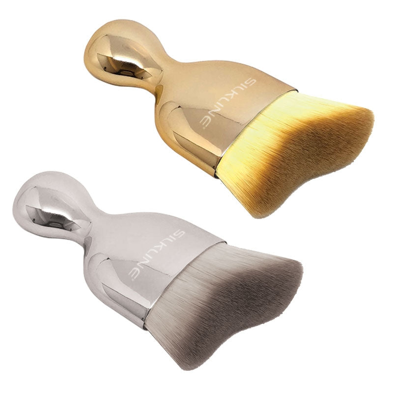 Silkline Silver Kabuki Brush KABUKIDC 02609S