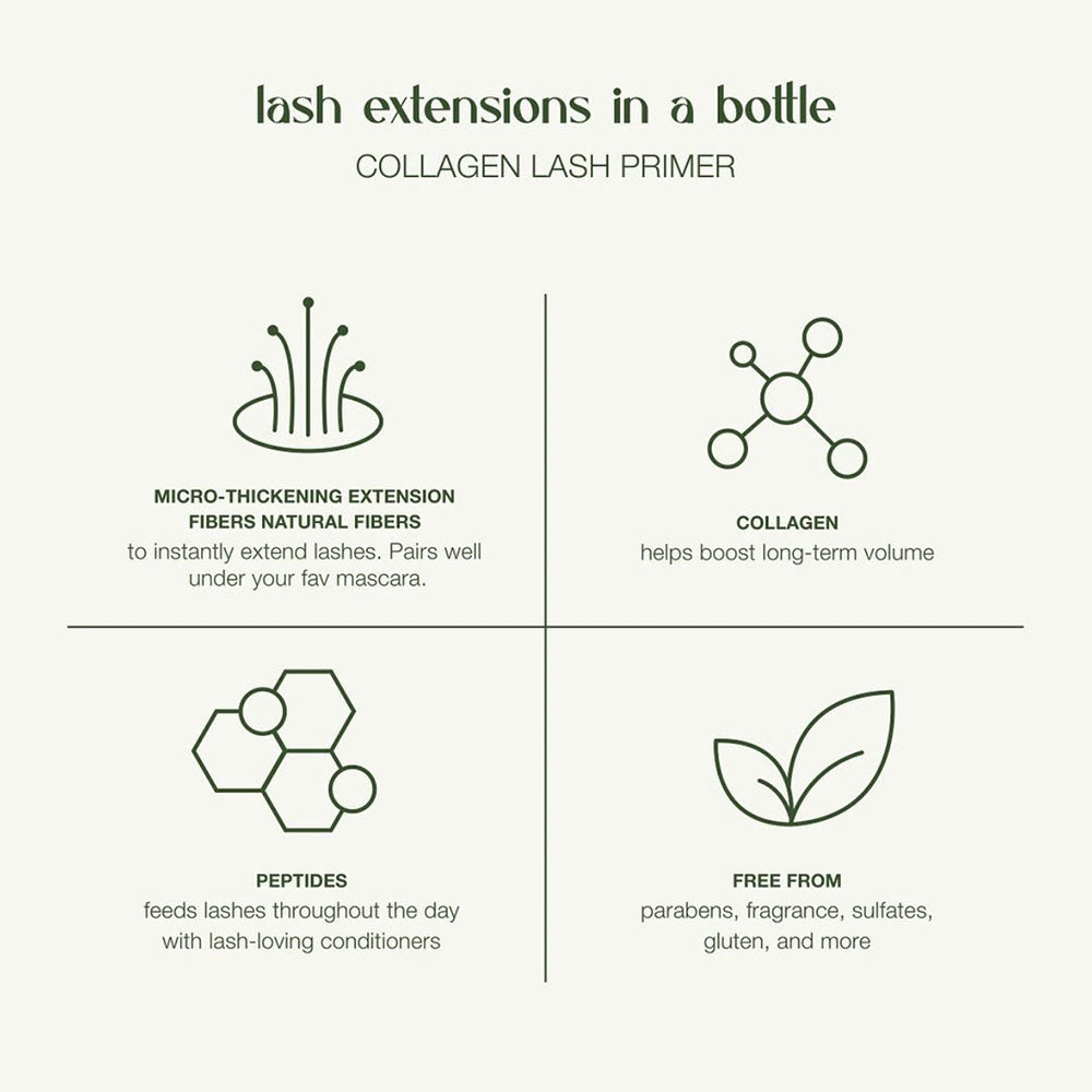 LashFood Base de mascara nourrissante au collagène 8 ml LF1011-N