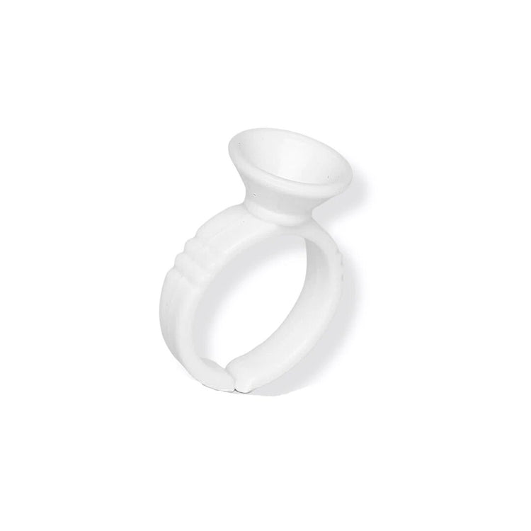 Silkline Disposable Lash Glue Rings 100PK SLRINGC 02825