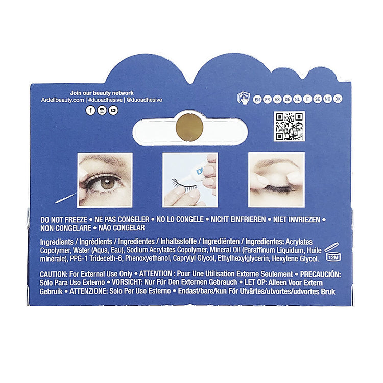 DUO QUICK-SET Striplash Adhesive Clear 0.25 fl oz 37010