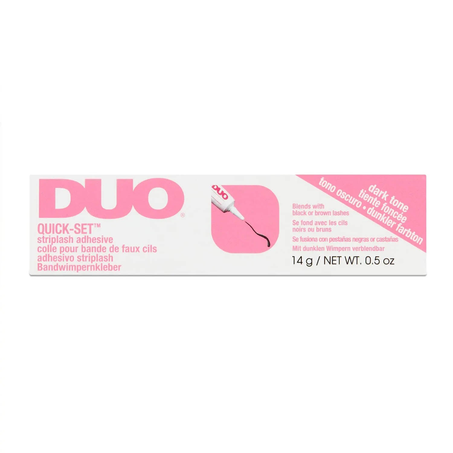 DUO QUICK-SET Striplash Adhesive 14 g - Dark Tone 71148