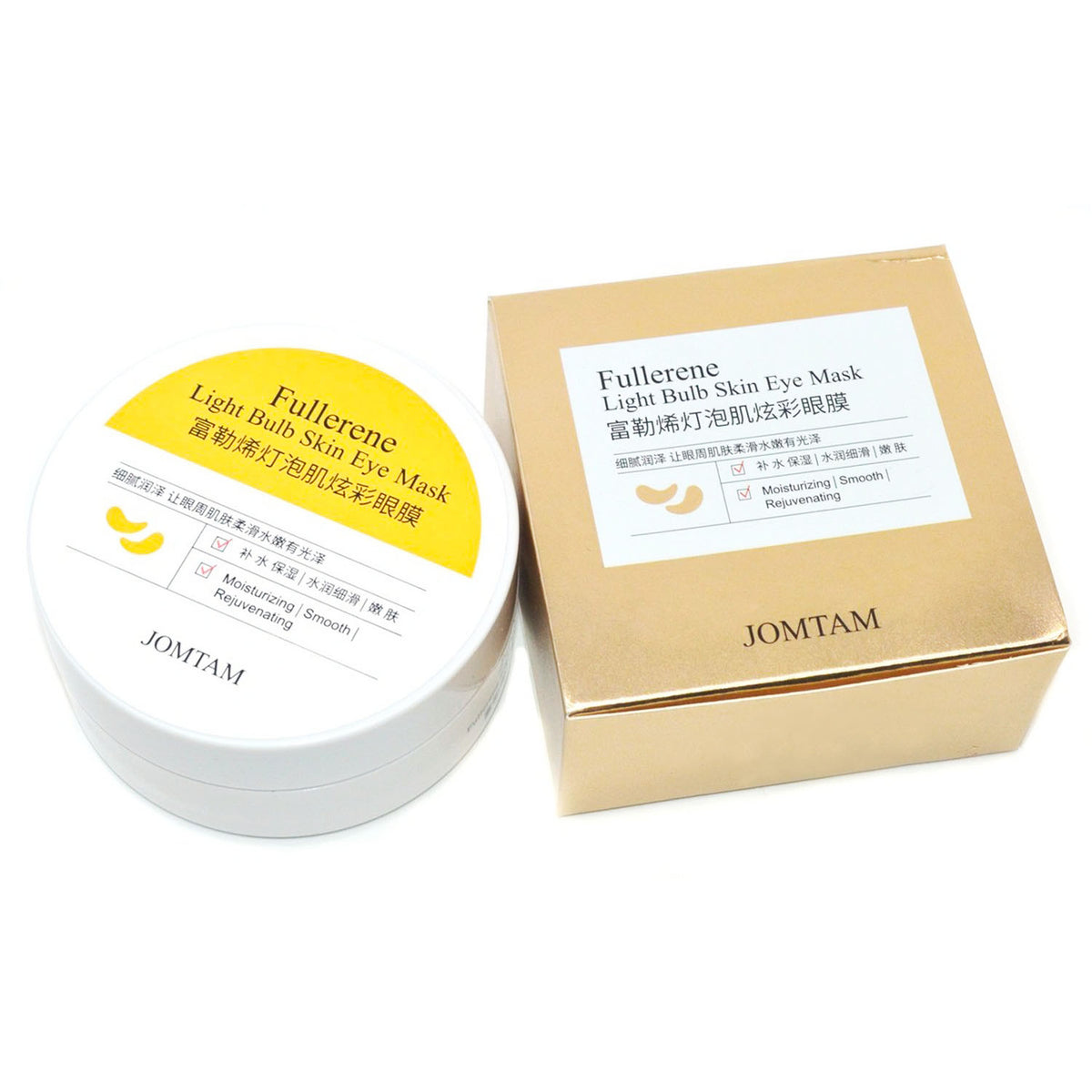 JOMTAM Masque Yeux au Collagène Anti-Cernes 60pcs 90065