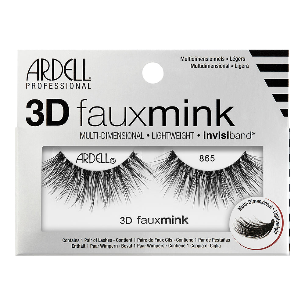 Ardell Faux Cils 3D Vison 1 Paire - 865 Noir 32518