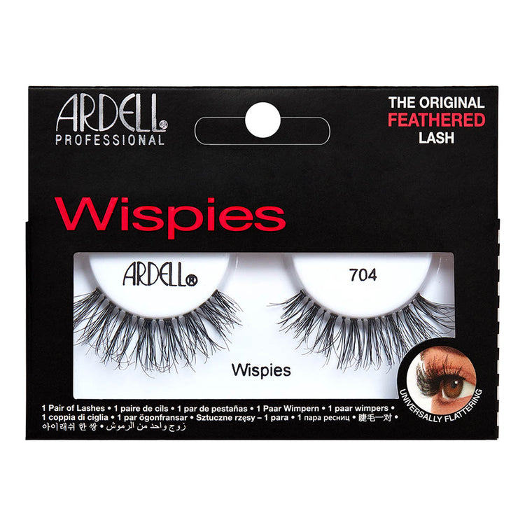 Ardell Wispies Lashes 1 Pair - 704 Black 33185