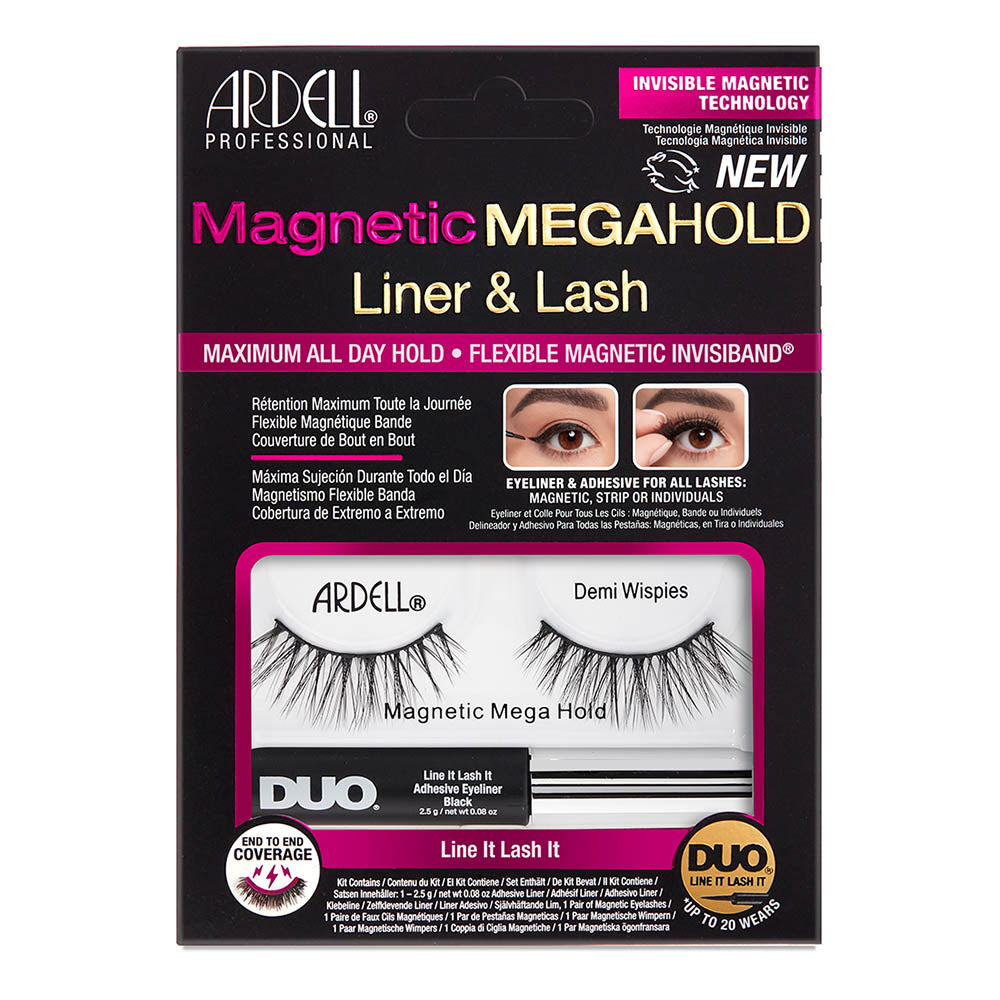 Ardell Magnetic MegaHold Liner&Lash Kit - Demi Wispies 36824